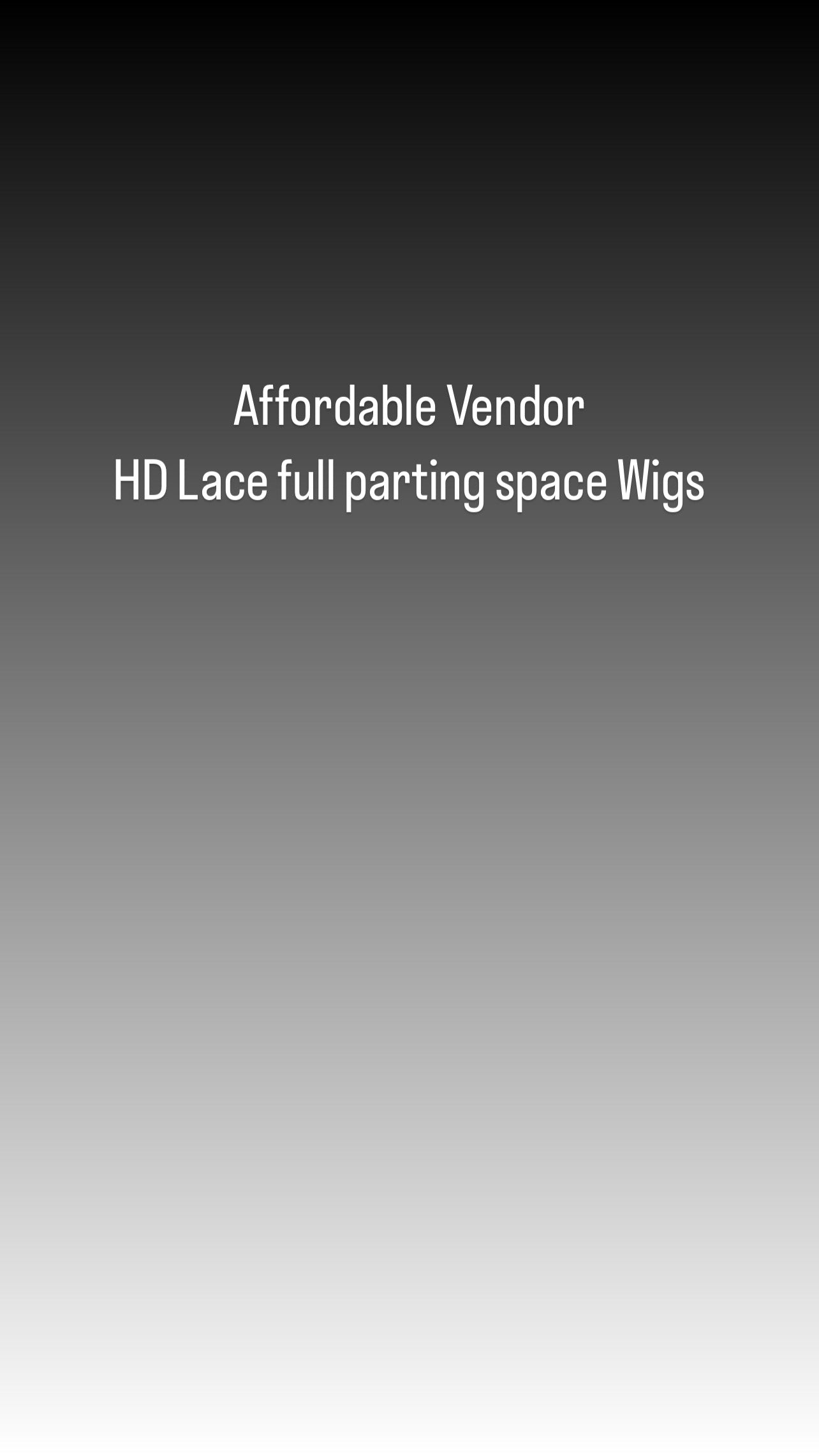 Affordable Vendor info